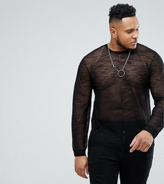 Черный джемпер ASOS PLUS - Черный