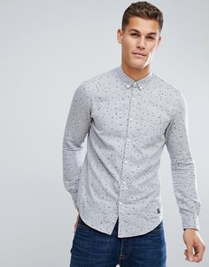 Рубашка в горошек Tom Tailor - Серый