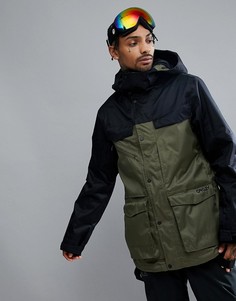 Темно-зеленая водонепроницаемая горнолыжная куртка Oakley Snow Timber BZS 15K - Зеленый