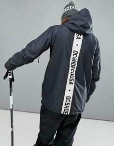 Лыжная куртка с принтом DC Shoes - Черный