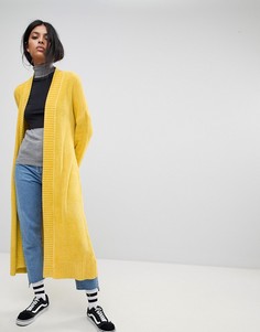 Длинный кардиган ASOS - Желтый