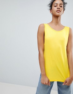 Топ без рукавов ASOS - Желтый