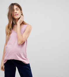 Удлиненная майка ASOS MATERNITY - Розовый