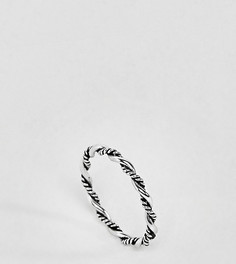 Серебряное витое кольцо Reclaimed Vintage Inspired - Серебряный