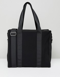 Сетчатая сумка с лентой Weekday - Черный