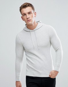 Трикотажное худи цвета экрю Burton Menswear - Кремовый