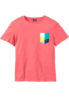 Футболка Regular Fit (омаровый) Bonprix