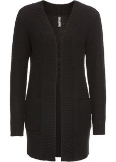 Кардиган (черный) Bonprix