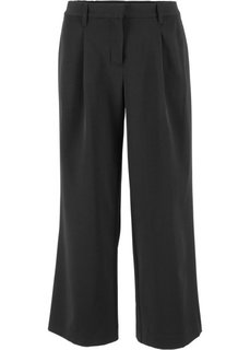 Брюки-стретч длины 7/8 (черный) Bonprix