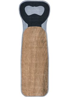 Коврик для ног Открывалка (коричневый) Bonprix
