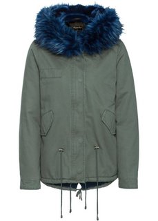 Куртка-парка (оливковый/синий) Bonprix
