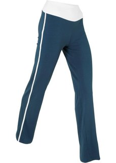 Расклешенные брюки (темно-синий) Bonprix