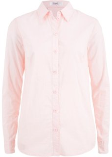 Блузка с длинным рукавом (розовый жемчуг) Bonprix