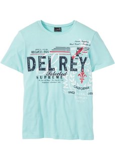 Футболка Regular Fit (мятно-зеленый) Bonprix