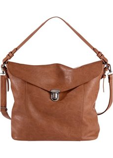 Сумка с застежками-карабинами (красно-коричневый) Bonprix