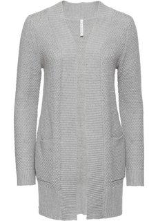 Кардиган (светло-серый меланж) Bonprix