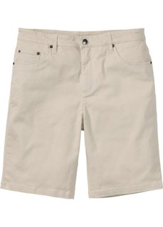 Бермуды-стретч Classic Fit (натуральный) Bonprix