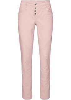 Брюки из эластичного хлопка (розовый) Bonprix