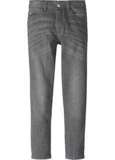 Джинсы Slim Fit (серый деним) Bonprix