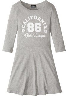 Платье (светло-серый меланж) Bonprix