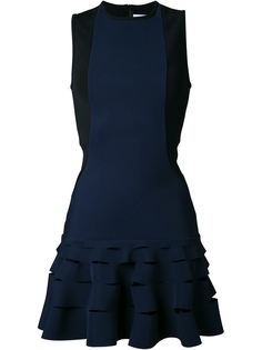 короткое платье с оборками  Dion Lee