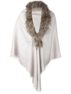 меховой воротник Signature Fendi