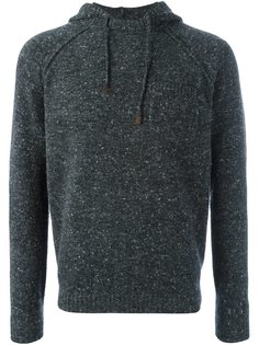 меланжевая трикотажная толстовка  Brunello Cucinelli