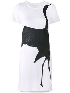 платье с принтом черного лебедя Io Ivana Omazic