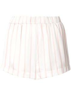 полосатые пижамные шорты Asceno