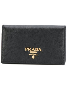 визитница с логотипом Prada