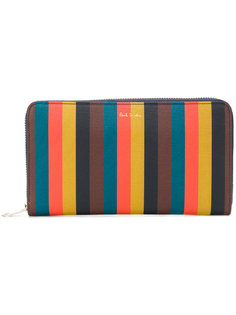 кошелек с круговой застежкой-молнией Bright Stripe Paul Smith