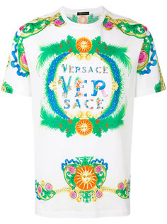 футболка с принтом Versace