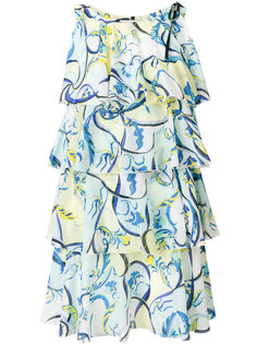 мини-платье с оборками Emilio Pucci