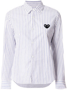 рубашка в полоску с логотипом  Comme Des Garçons Play