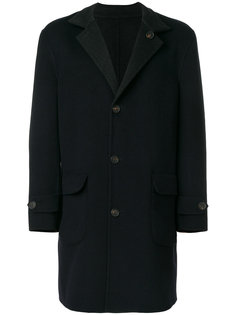 однобортное пальто Brunello Cucinelli