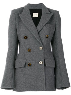 double breasted tailored blazer Khaite