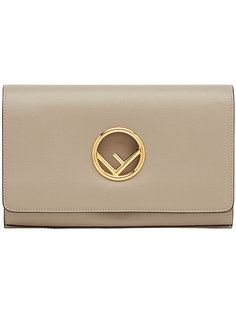 сумка на цепочной лямке с логотипом  Fendi