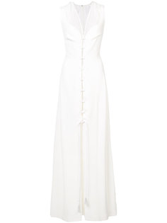 многослойное платье со шнуровкой  Derek Lam