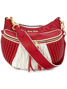 стеганая сумка на плечо Miu Miu