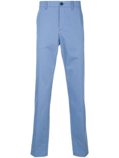 прямые брюки-чинос с манжетами Prada