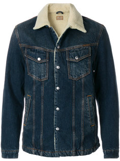 shearling denim jacket Nudie Jeans Co