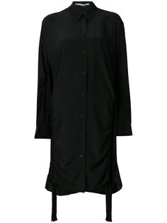 платье-рубашка со сборкой Stella McCartney