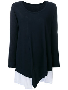 fitted draped sweater Ys Y`s
