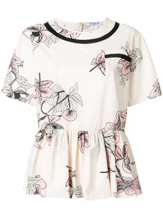 блузка с цветочным принтом Vivetta
