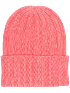 cashmere ribbed knit beanie The Elder Statesman