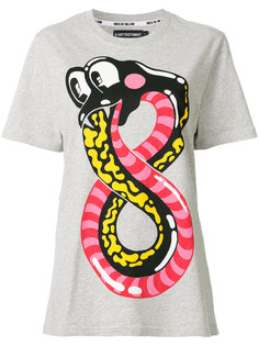 snake print T-shirt  House Of Holland