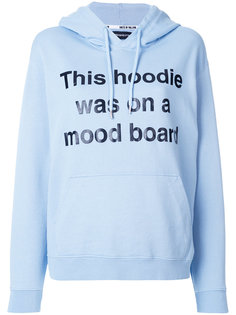 mood board print hoodie House Of Holland