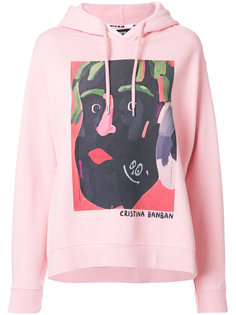 illustrated print hoodie House Of Holland