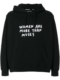 slogan print hoodie House Of Holland