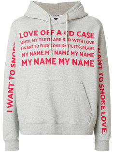 printed hoodie House Of Holland